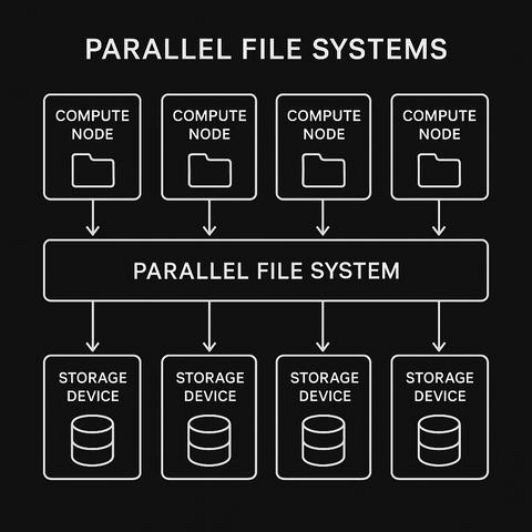 Service diagram for Parallel File System Design & Tuning