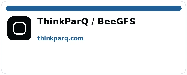 ThinkParQ / BeeGFS